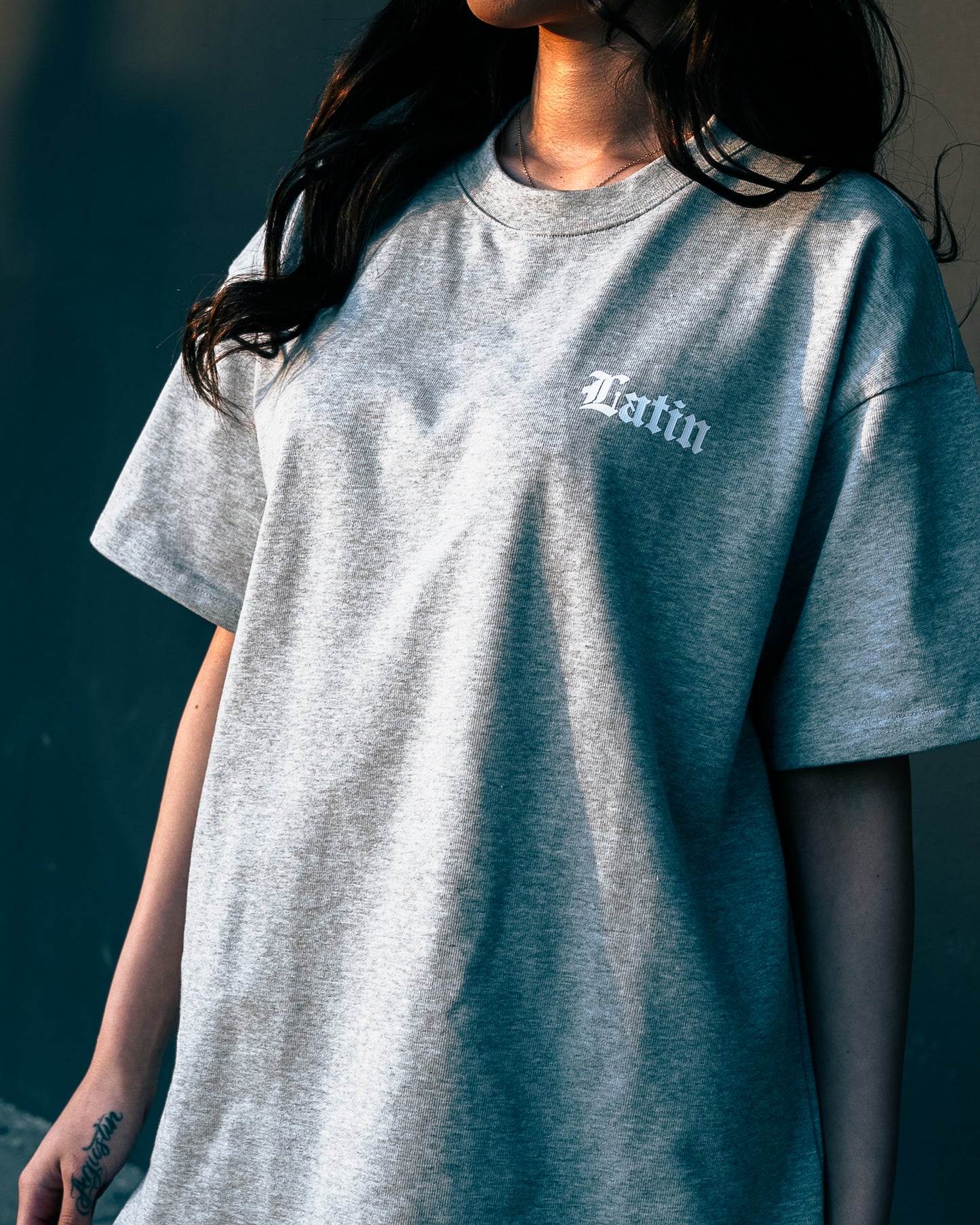 Latin Heavyweight Oversized T-Shirt